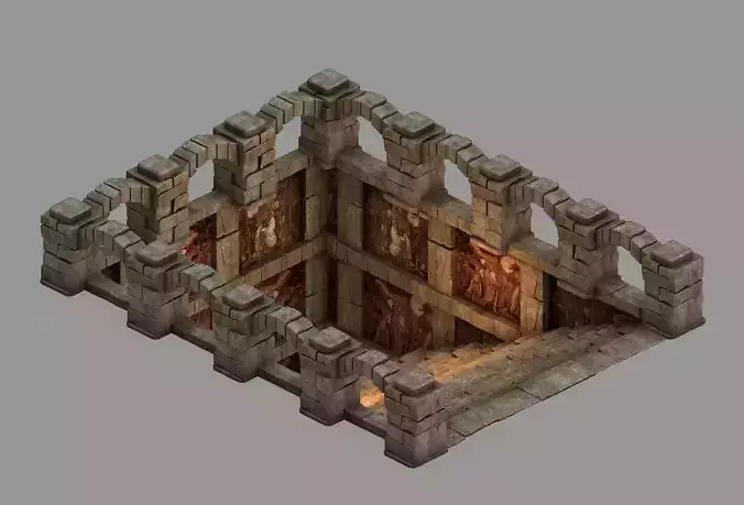 Temple of Woma-Underground Entrance 01