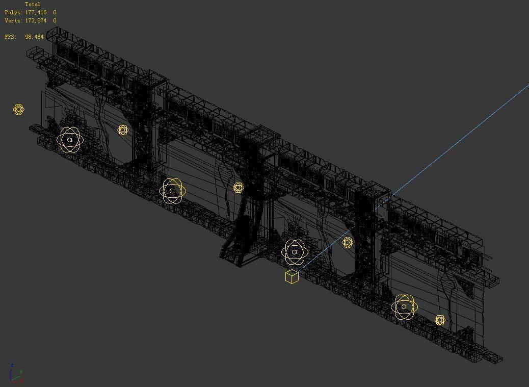 Temple of Woma-Wall 3D model_3