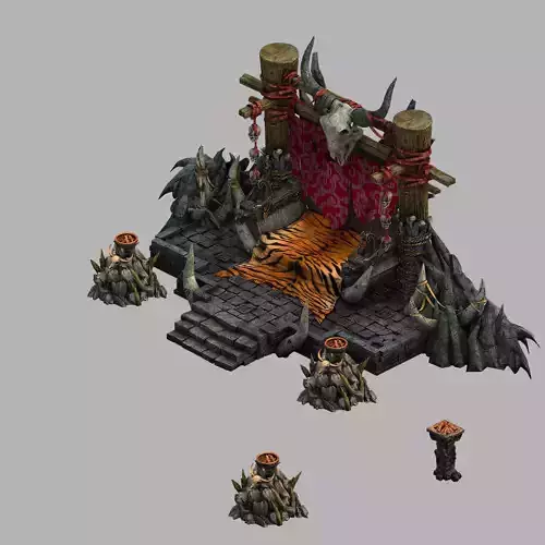 Temple of Voma-Throne 01