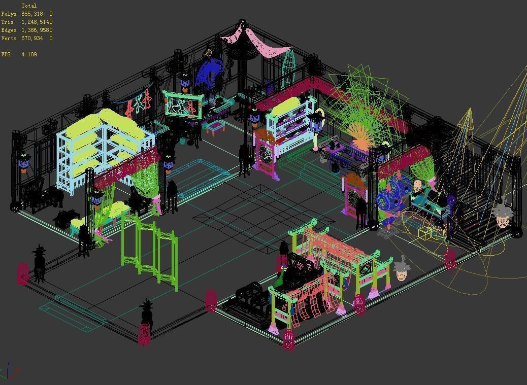 Dance Supplies-Workshop 3D model_4