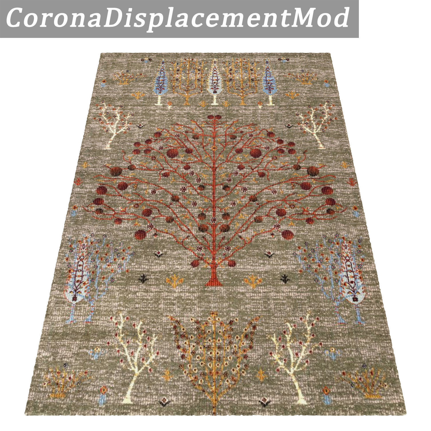 Rug Set 1488 3D model_4