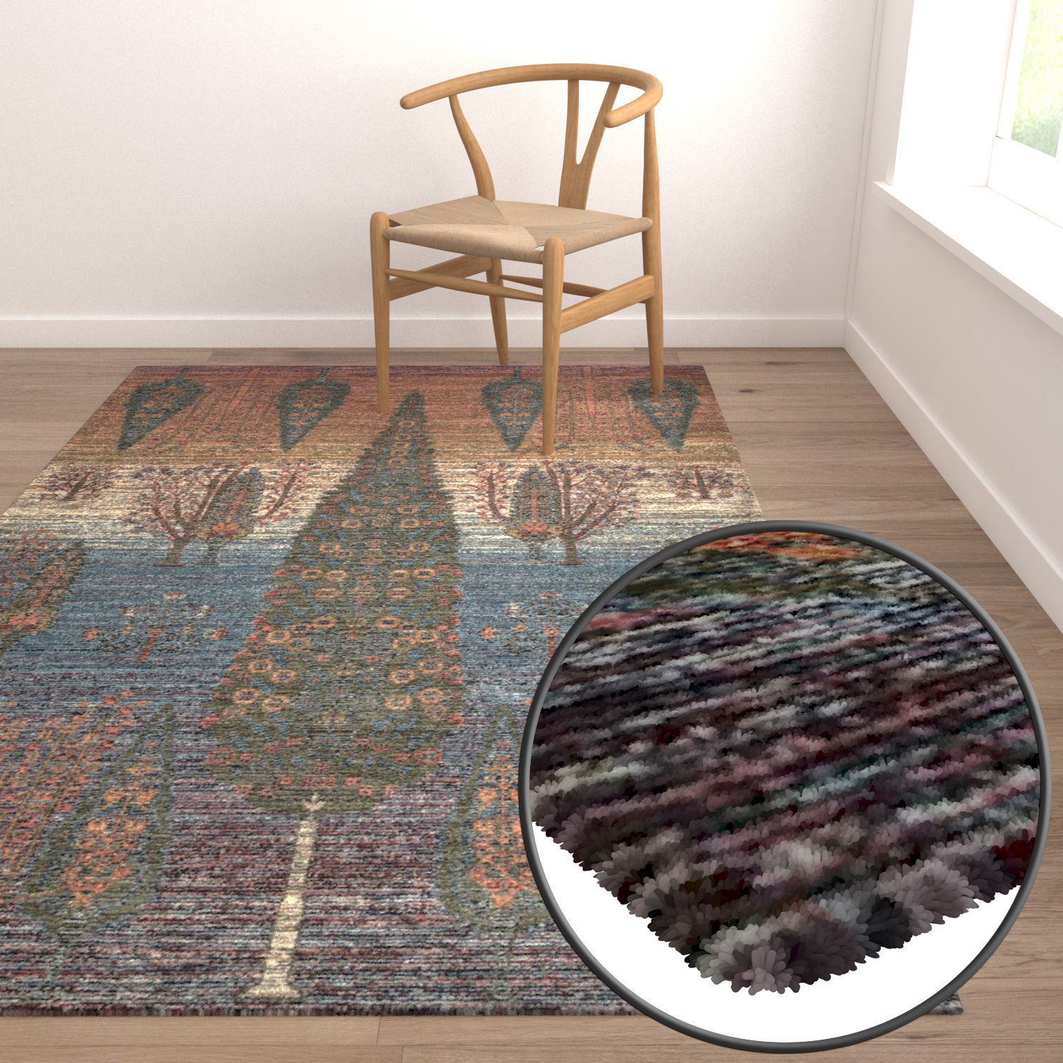 Rug Set 1488 3D model_5