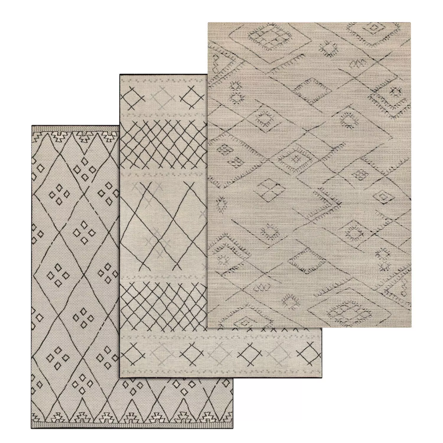 Rug Set 1491 3D model_0