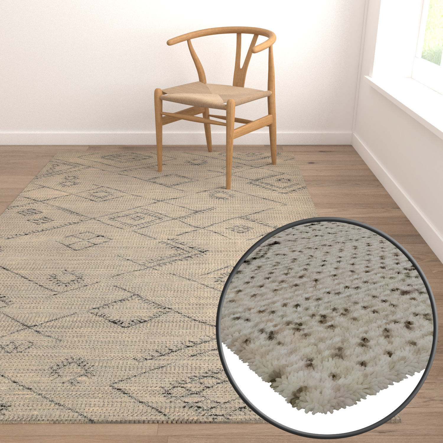 Rug Set 1491 3D model_5