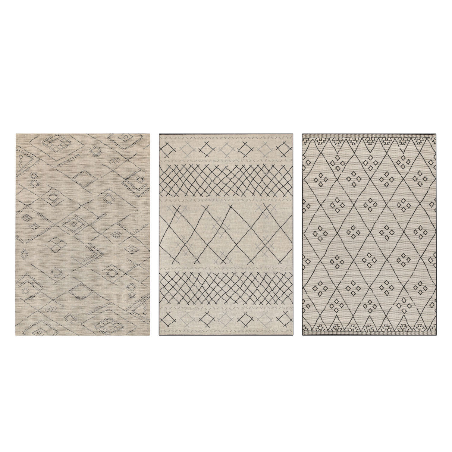 Rug Set 1491 3D model_6