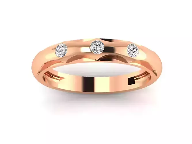 Women ring 3dm render detail 3D print model