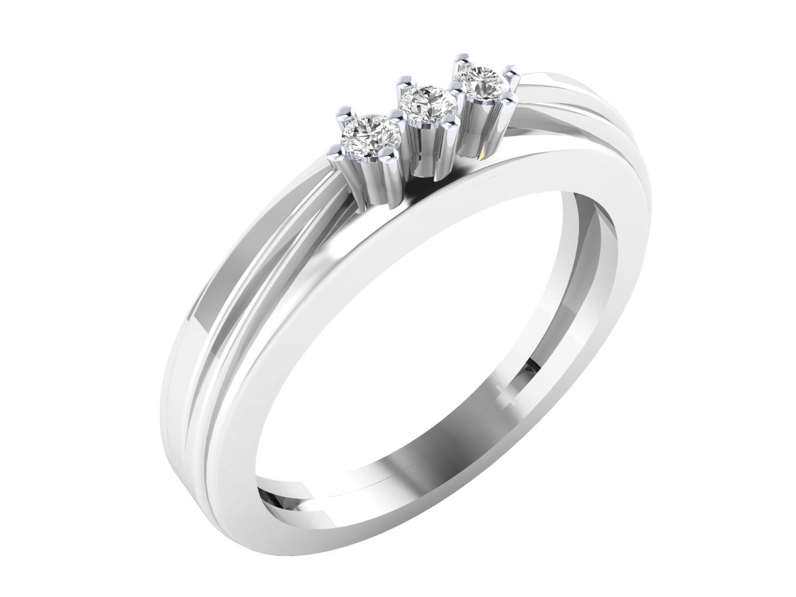 Women ring 3dm render detail 3D print model 3D print model_12