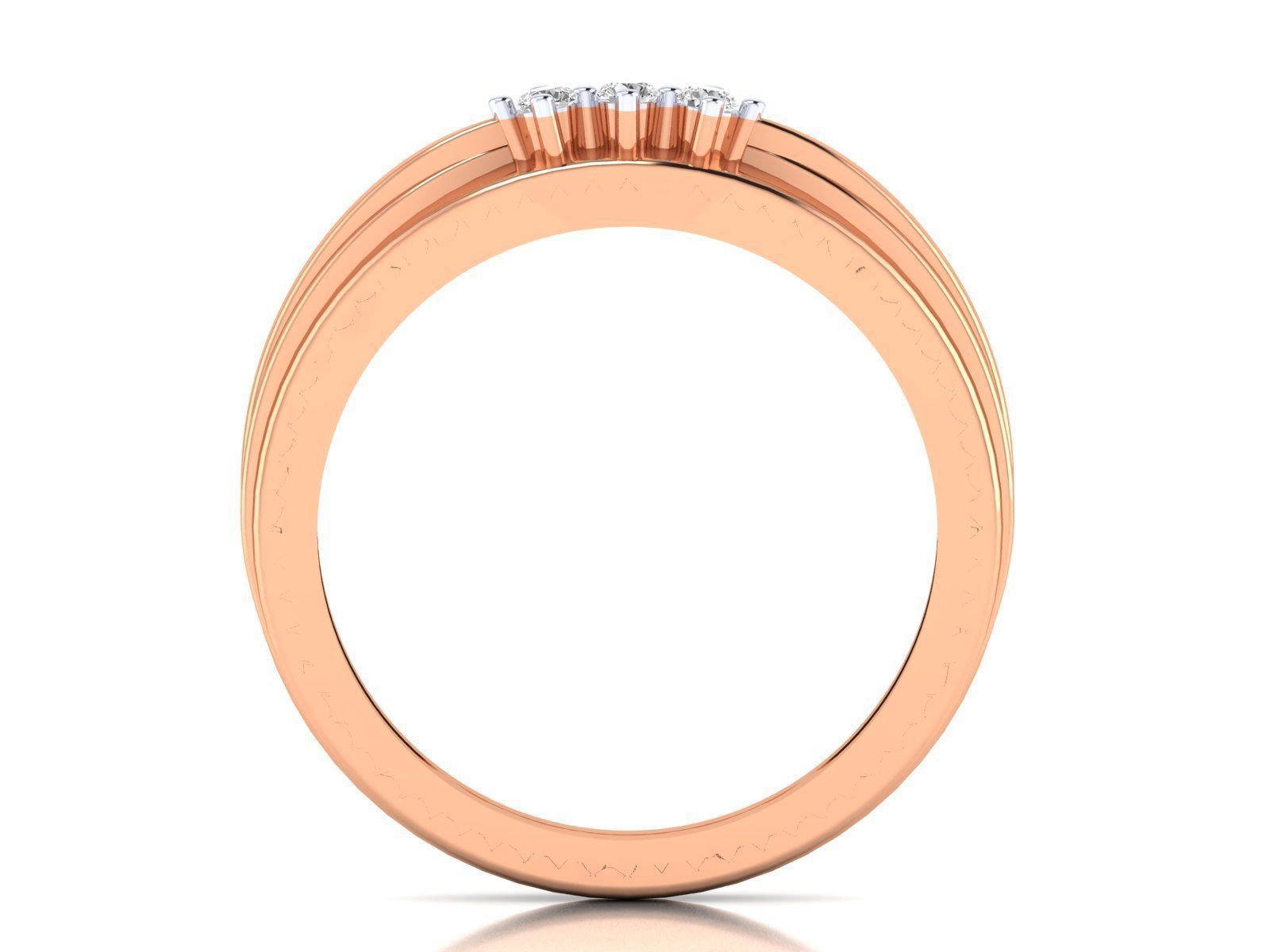 Women ring 3dm render detail 3D print model 3D print model_8