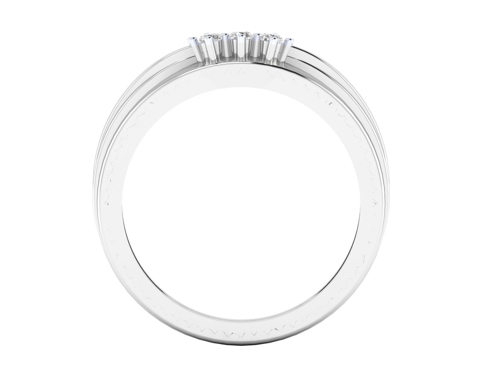 Women ring 3dm render detail 3D print model 3D print model_11