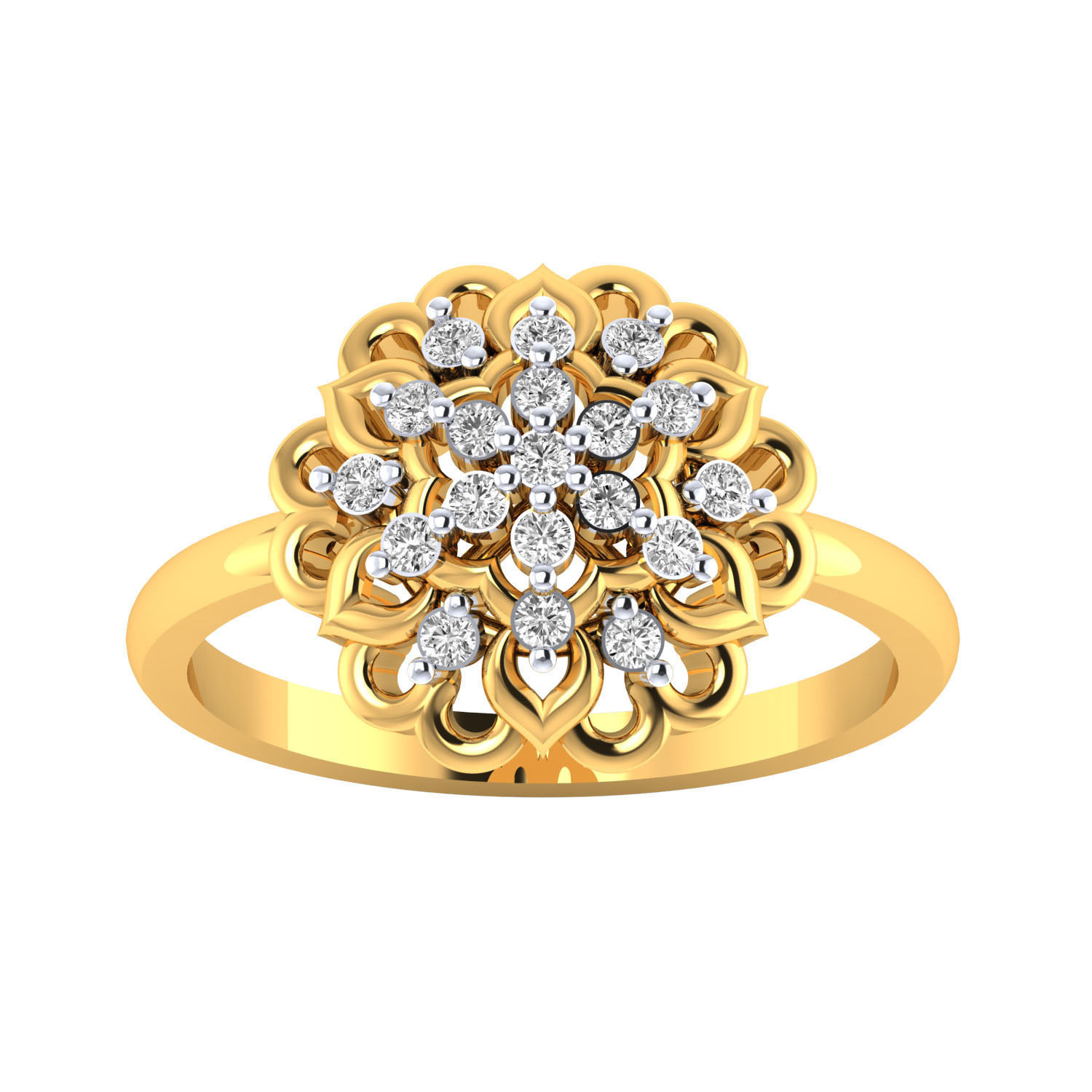 Women ring 3dm render 3D print model 3D print model_6