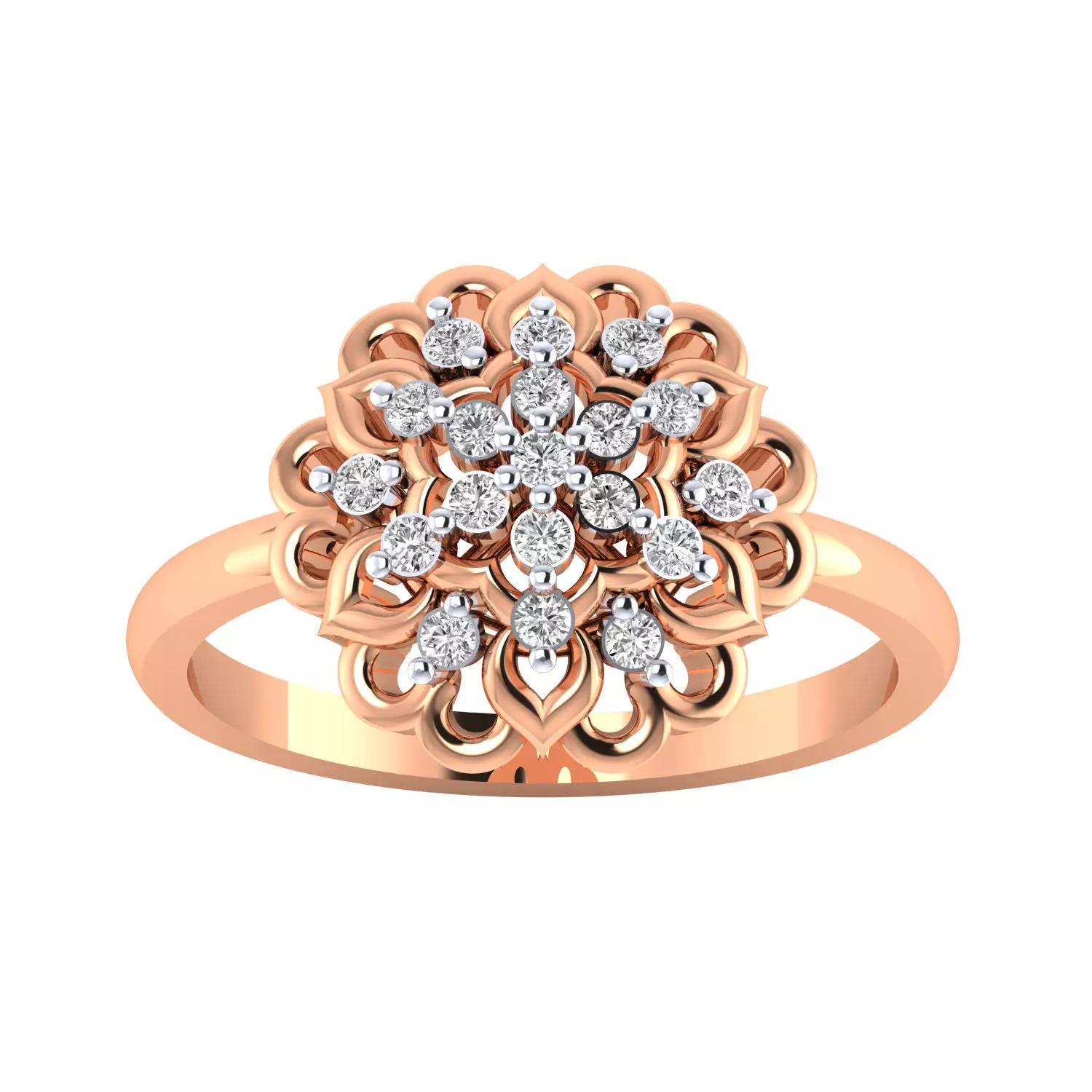 Women ring 3dm render 3D print model 3D print model_0