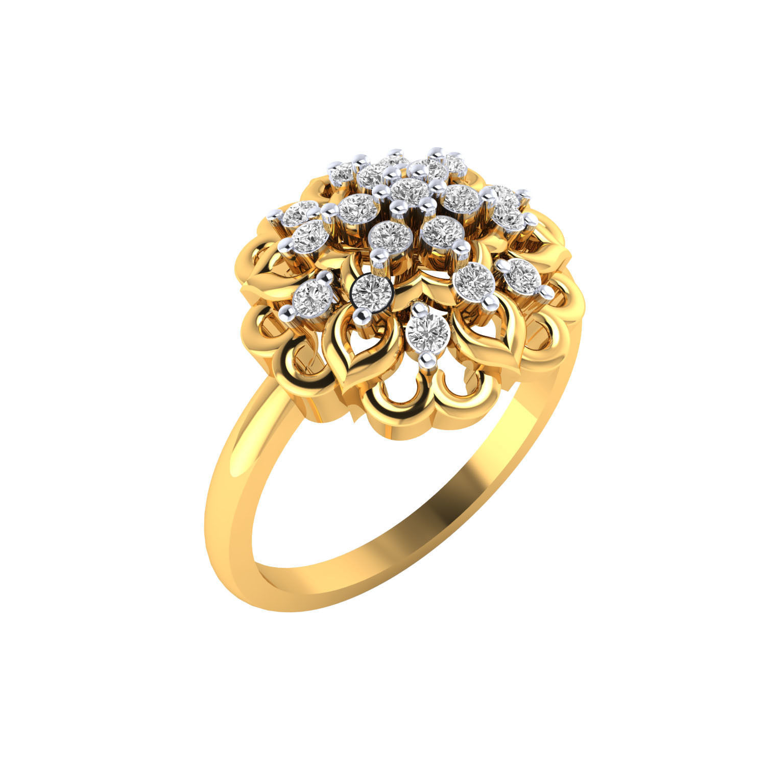 Women ring 3dm render 3D print model 3D print model_2