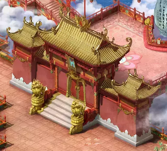 Fairyland-Pantaoyuan 9000 Years Building-Archway