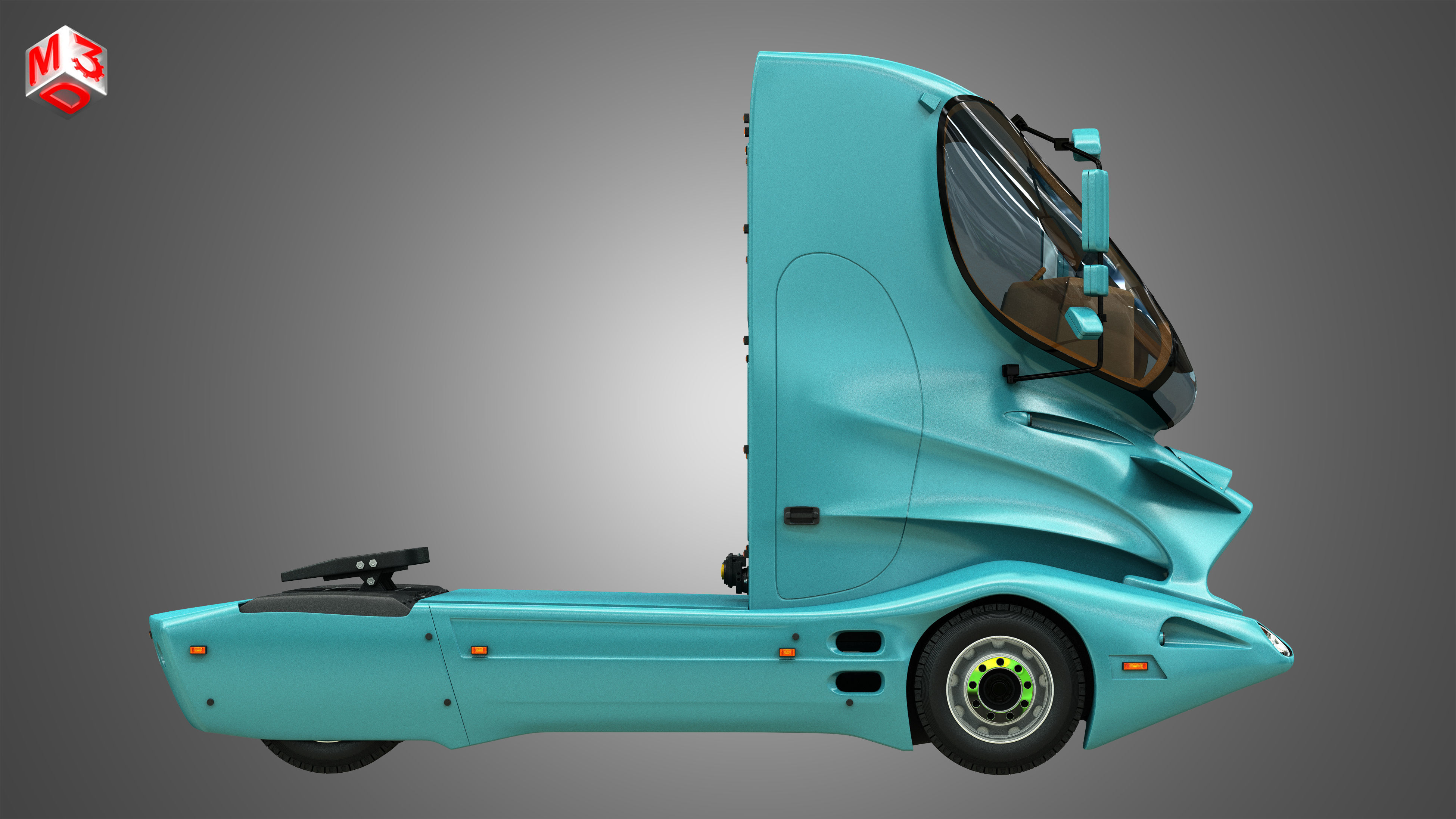 Colani Truck 3D model_5