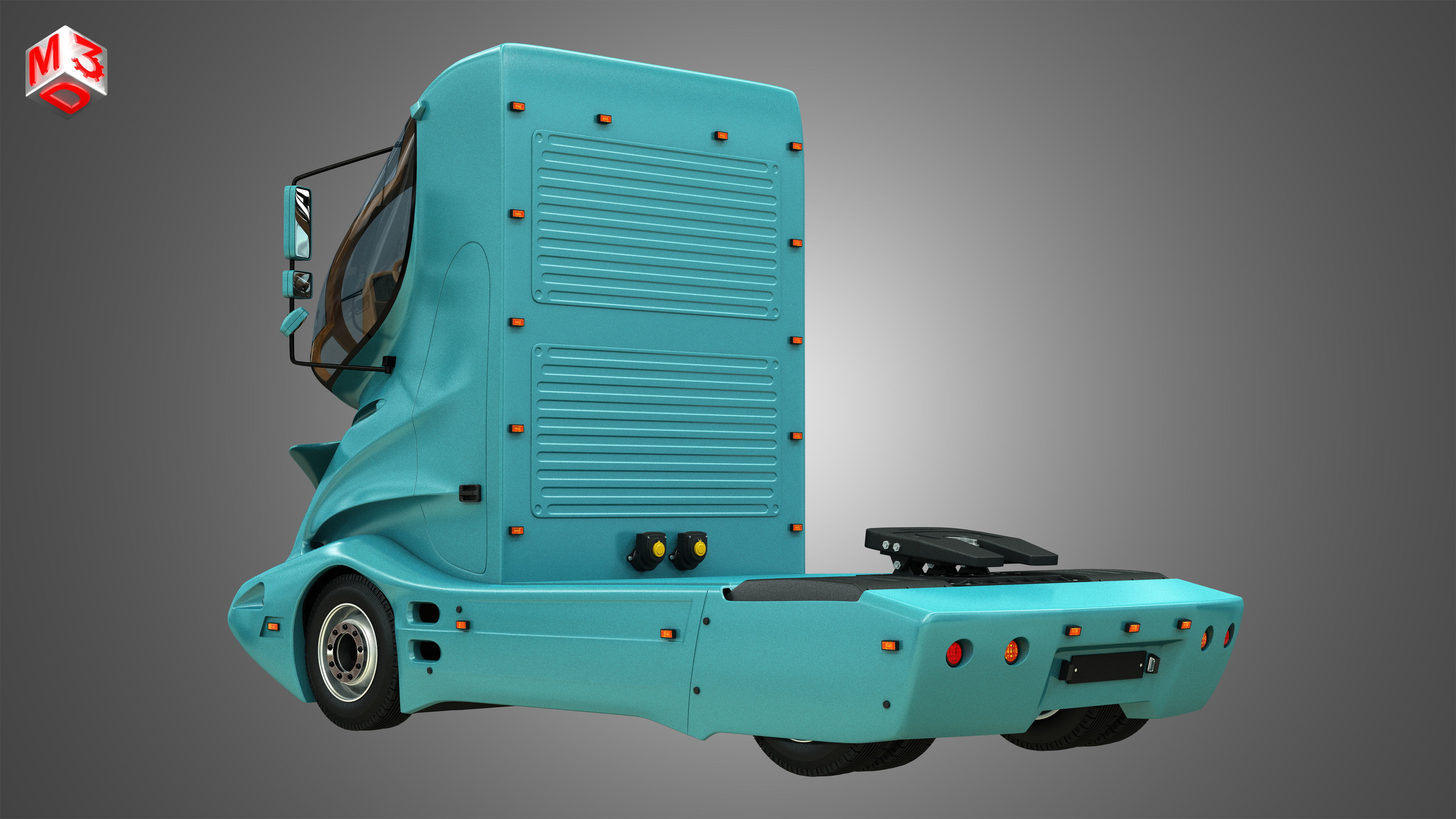 Colani Truck 3D model_3