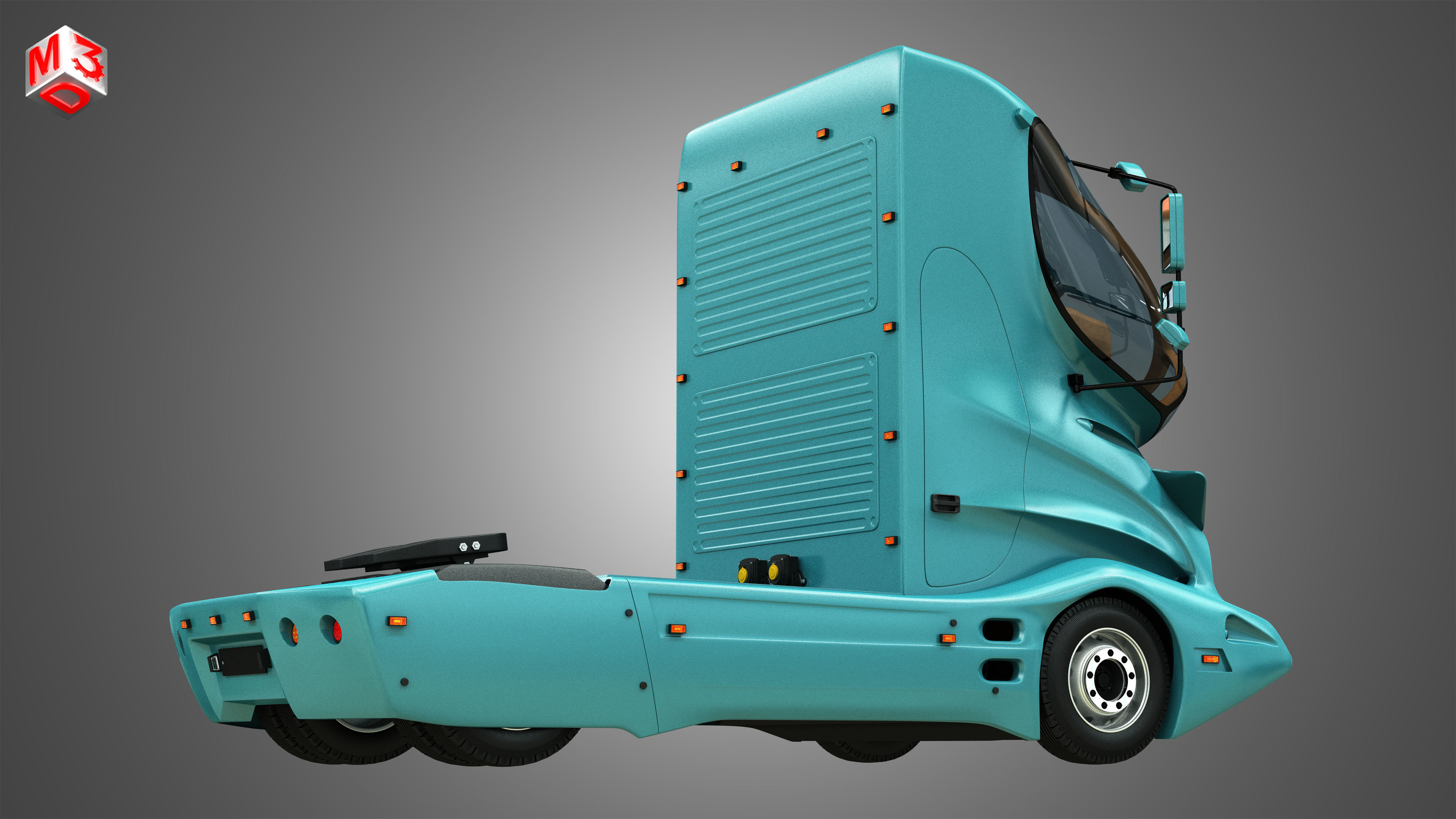 Colani Truck 3D model_7