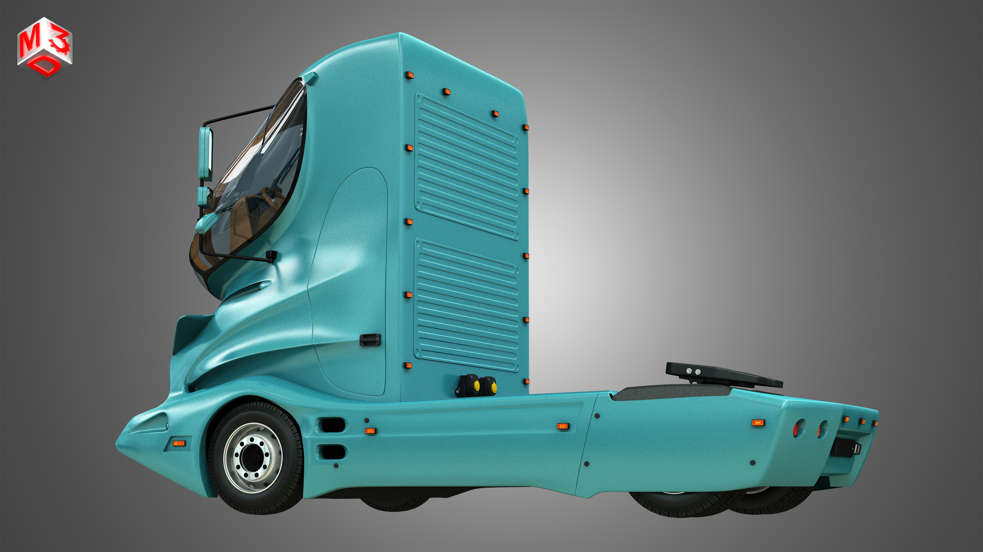 Colani Truck 3D model_9