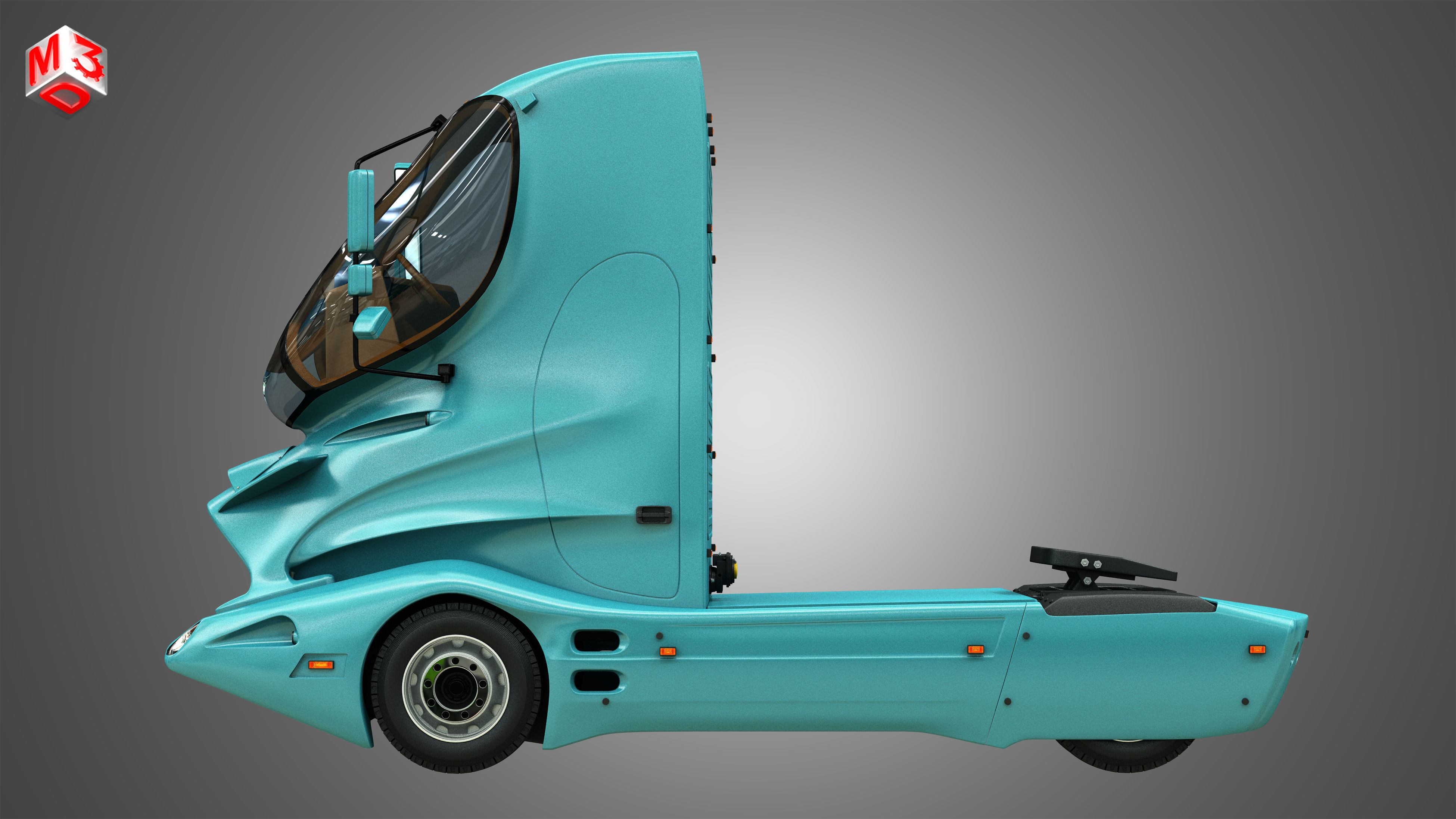 Colani Truck 3D model_4