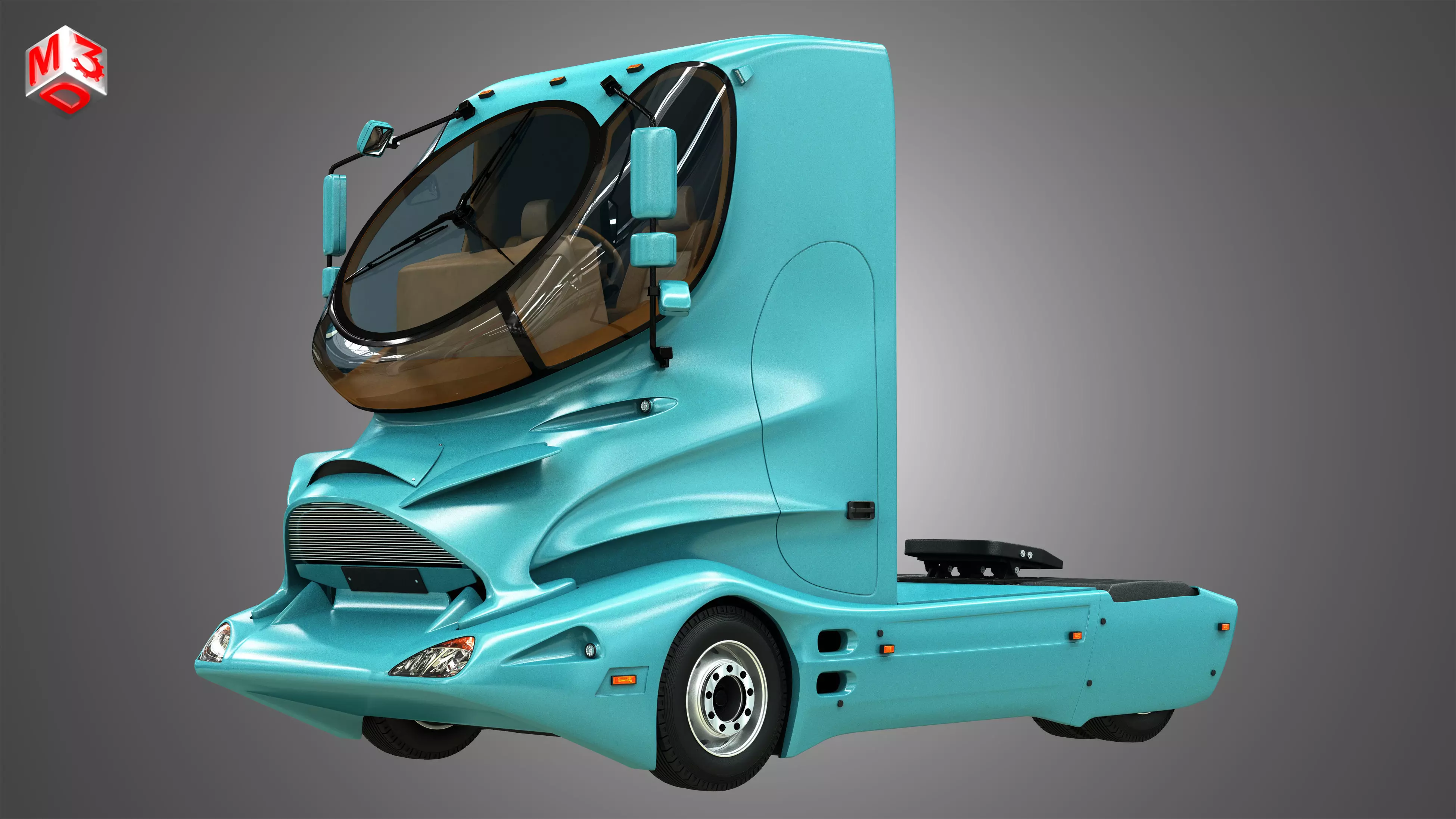 Colani Truck 3D model_0