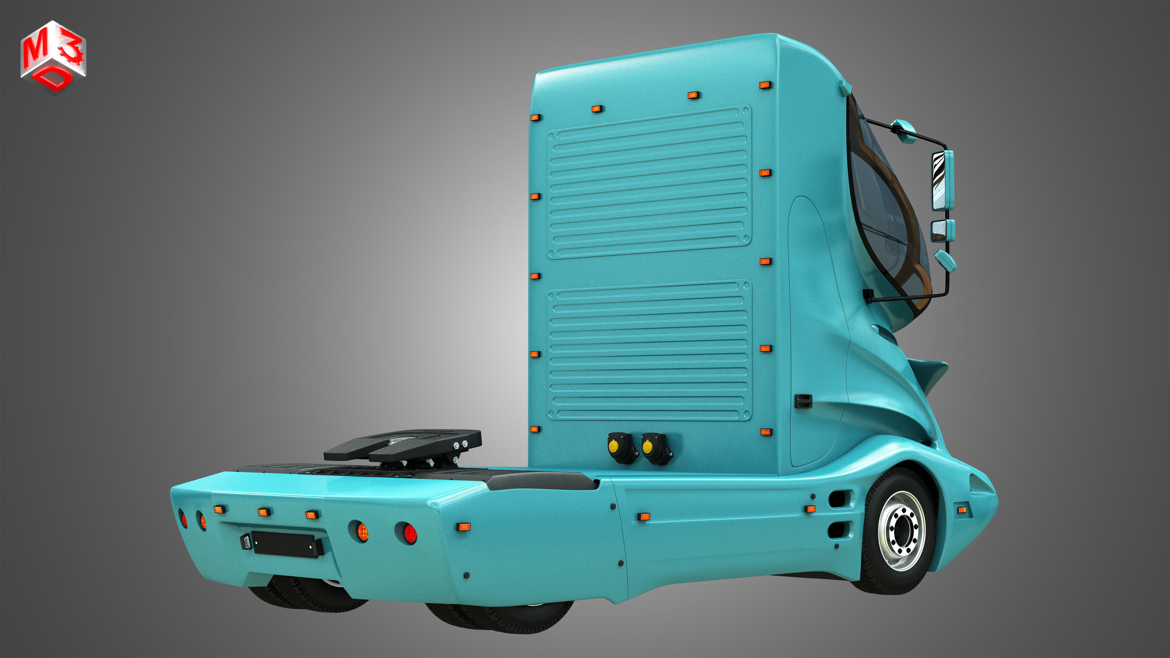 Colani Truck 3D model_1