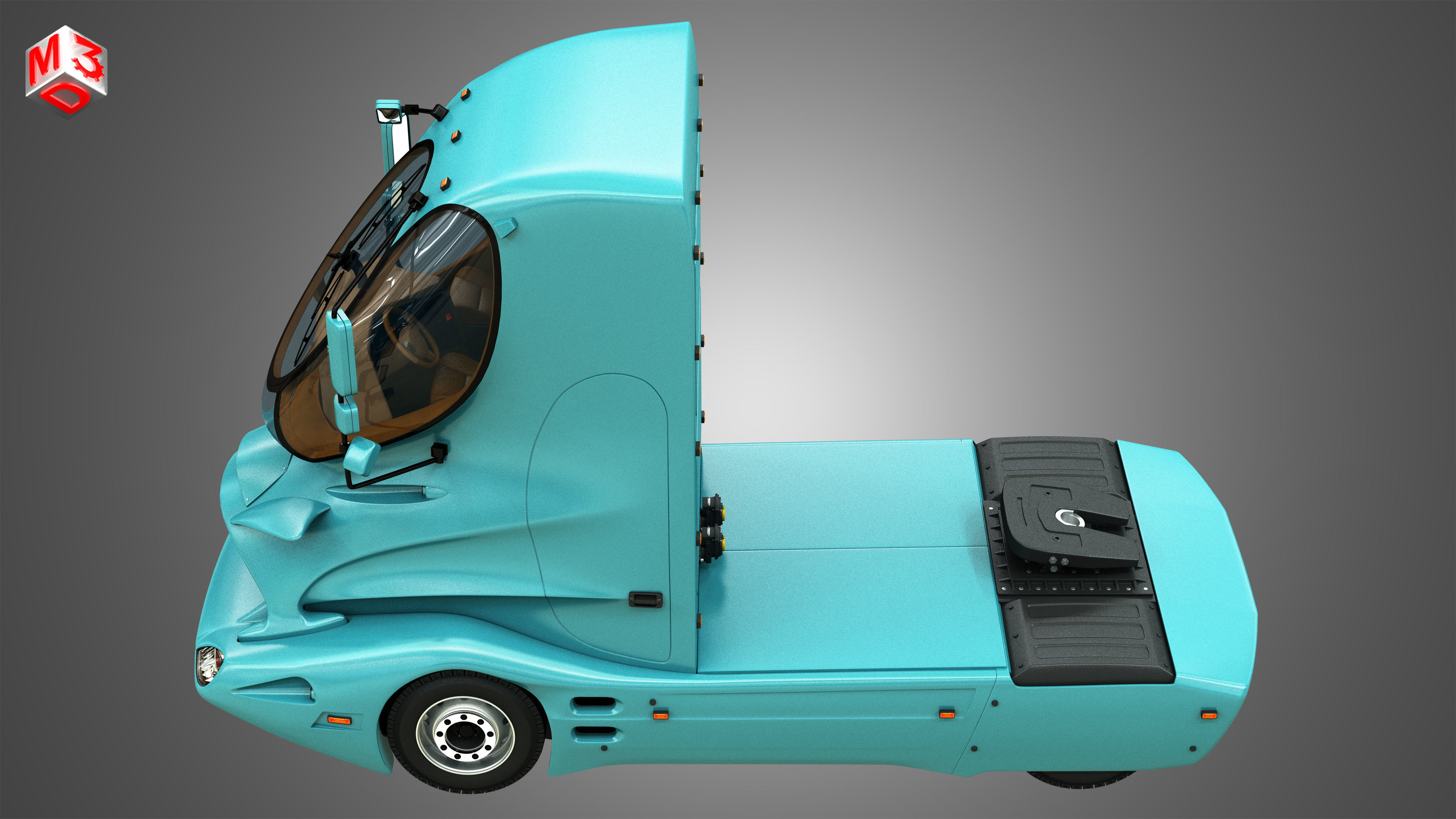Colani Truck 3D model_10