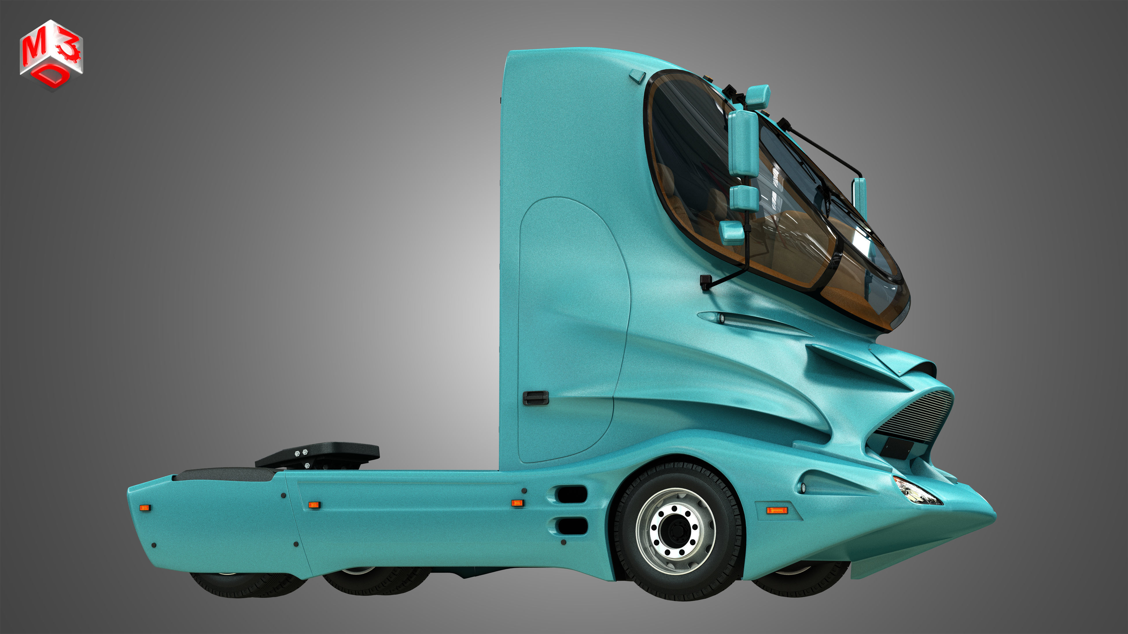 Colani Truck 3D model_8