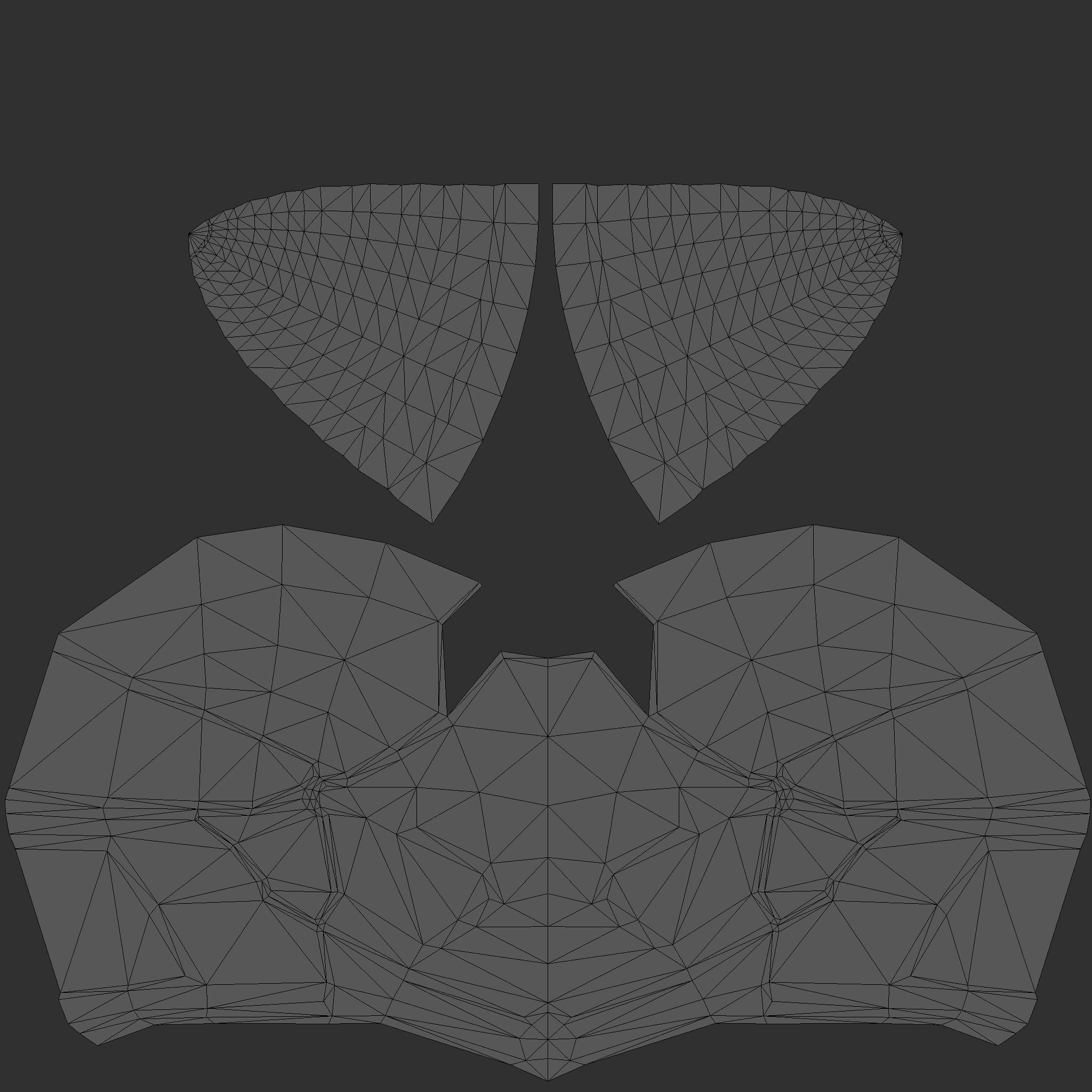 Handpaint Scifi Viking Helmet Low-poly 3D model_5