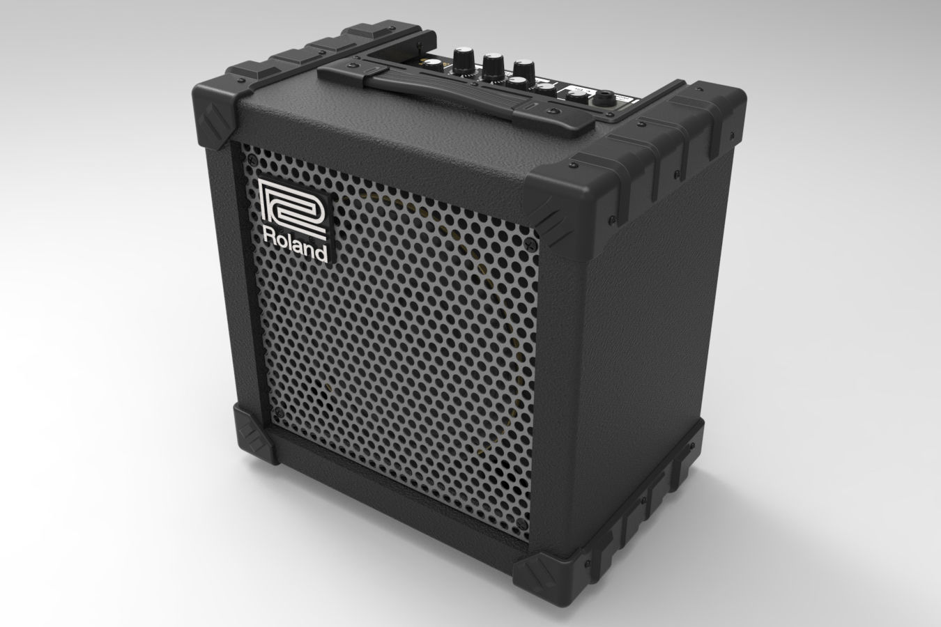 Roland x15 CUBE amplifier 3D model_12
