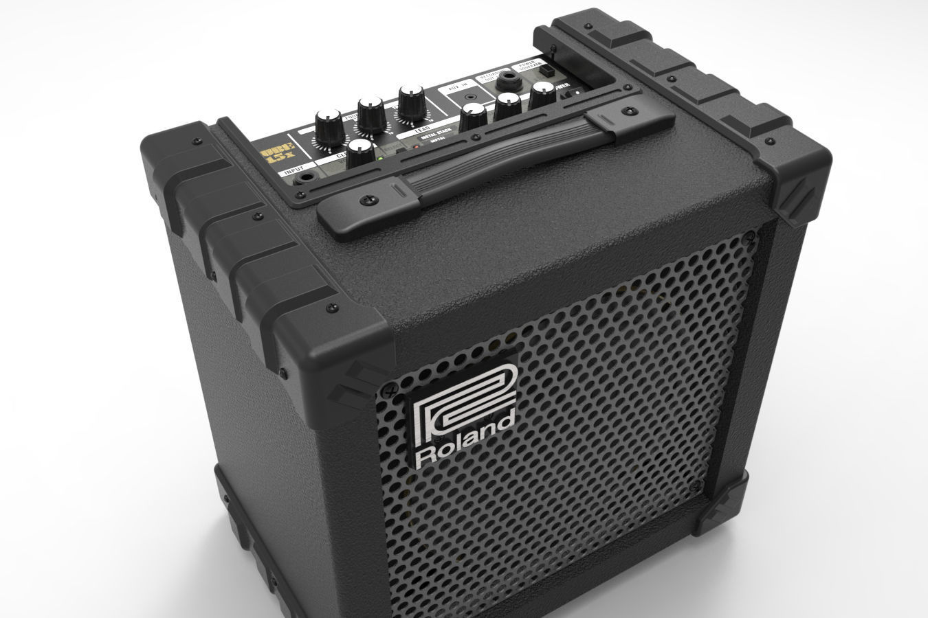 Roland x15 CUBE amplifier 3D model_16