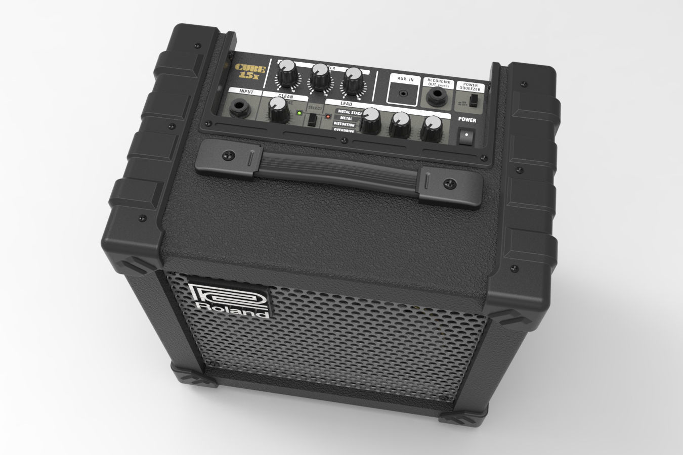 Roland x15 CUBE amplifier 3D model_13