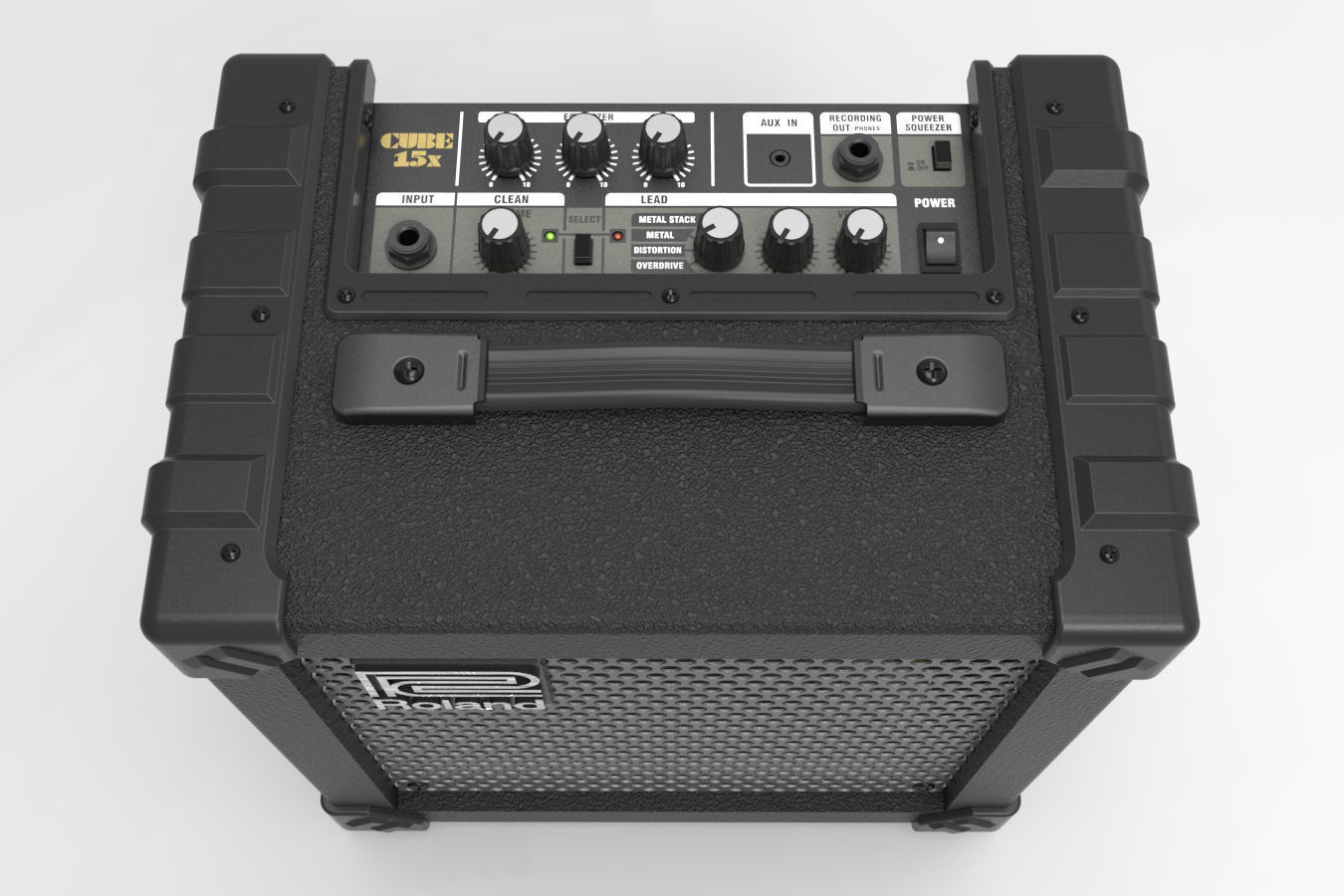 Roland x15 CUBE amplifier 3D model_6