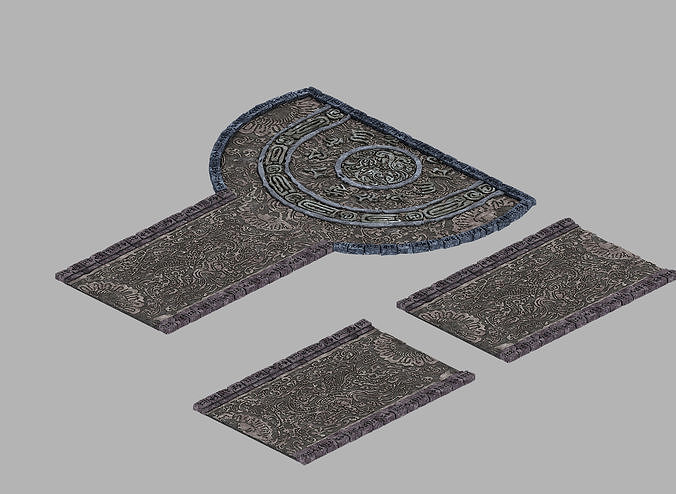 Asura Heaven-Embossed Lines 01 3D model