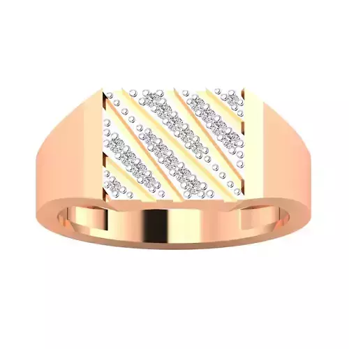 Gents ring 3dm render 3D print model 3D print model