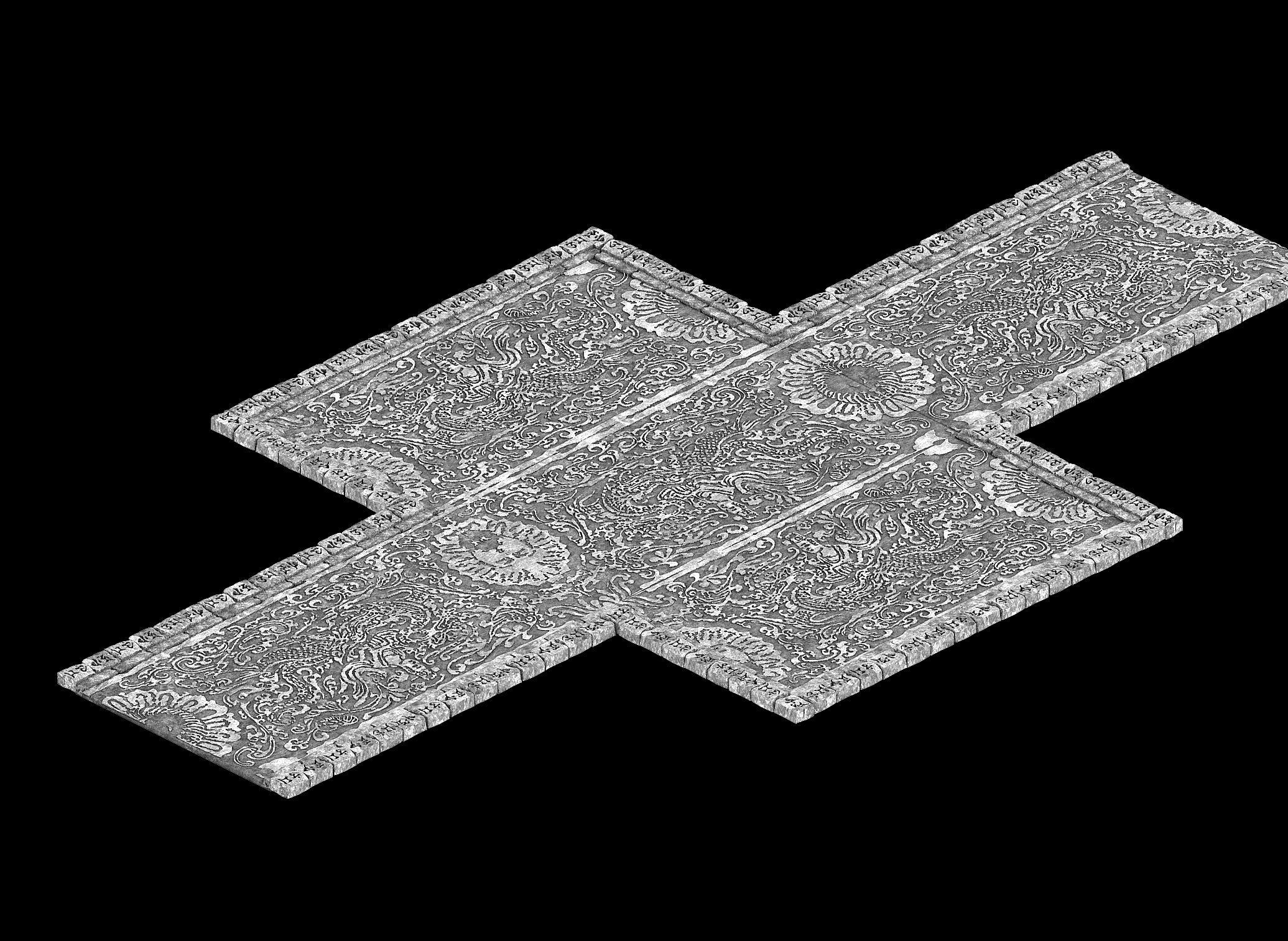 Shura Heaven-Embossed Line 02 3D model_2