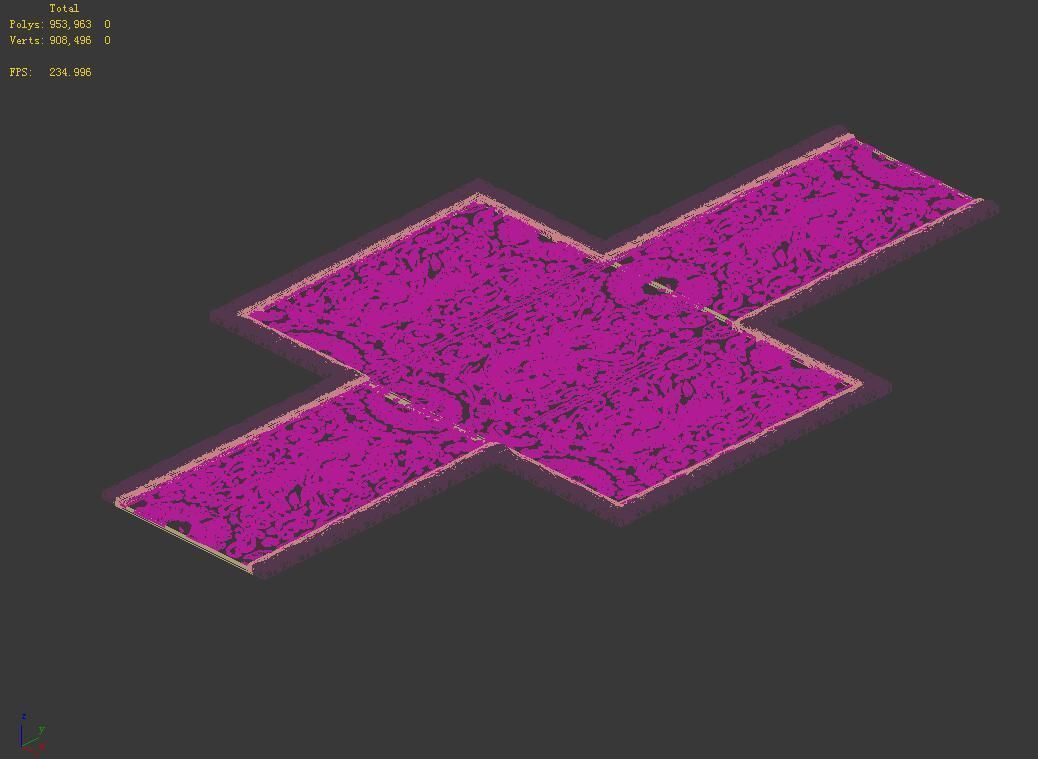 Shura Heaven-Embossed Line 02 3D model_3