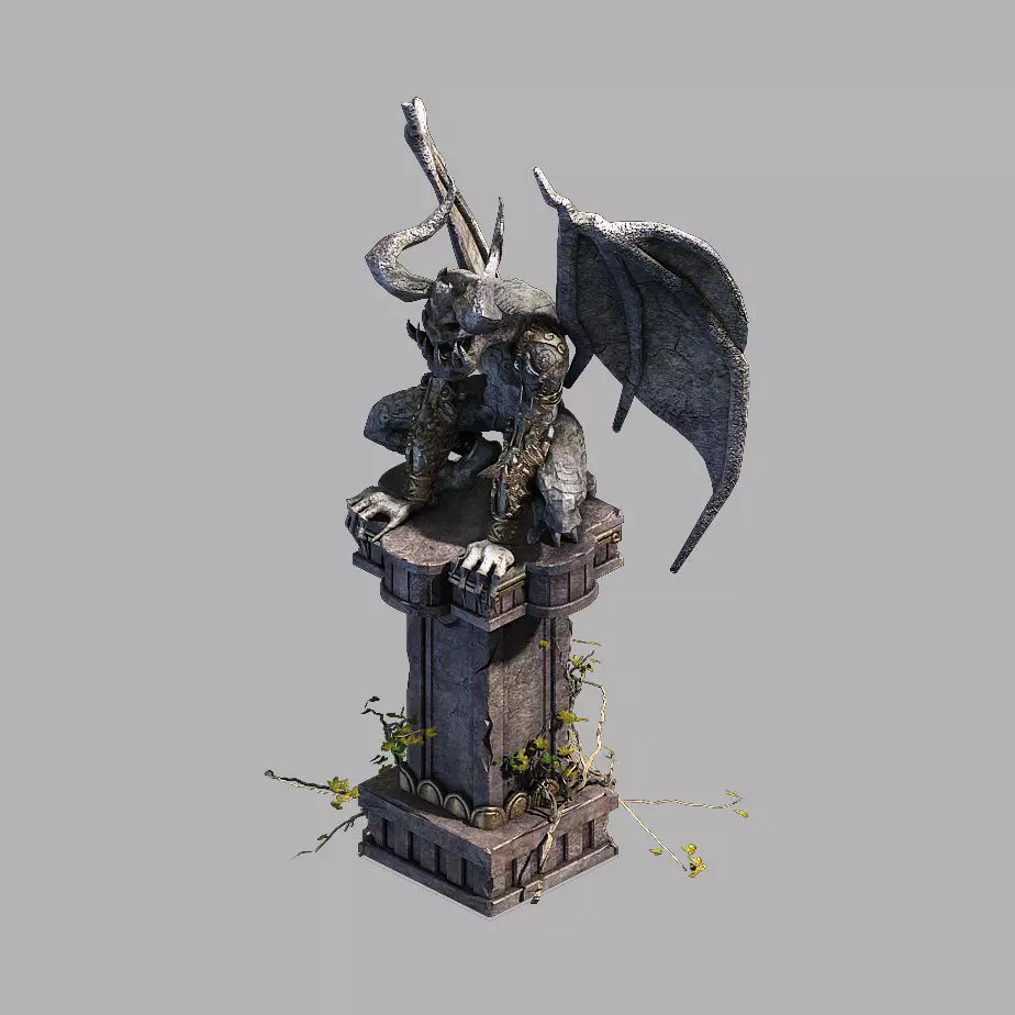 Shura Heaven-Weird Sculpture 3D model_0