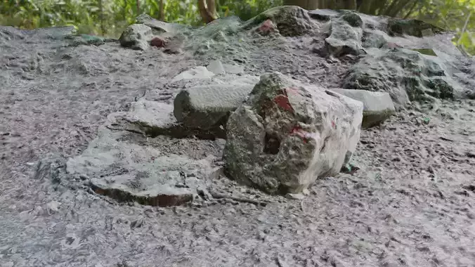 Pile of Concrete Photoscan