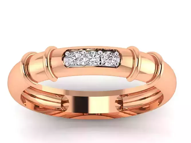 Women ring 3dm render detail 3D print model