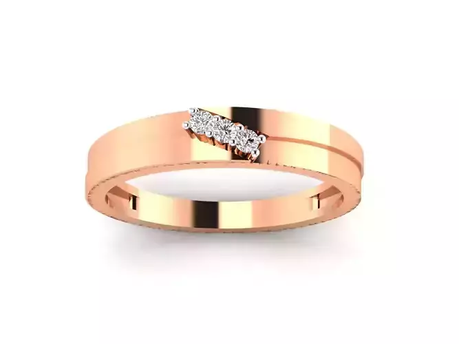 Women ring 3dm render detail 3D print model