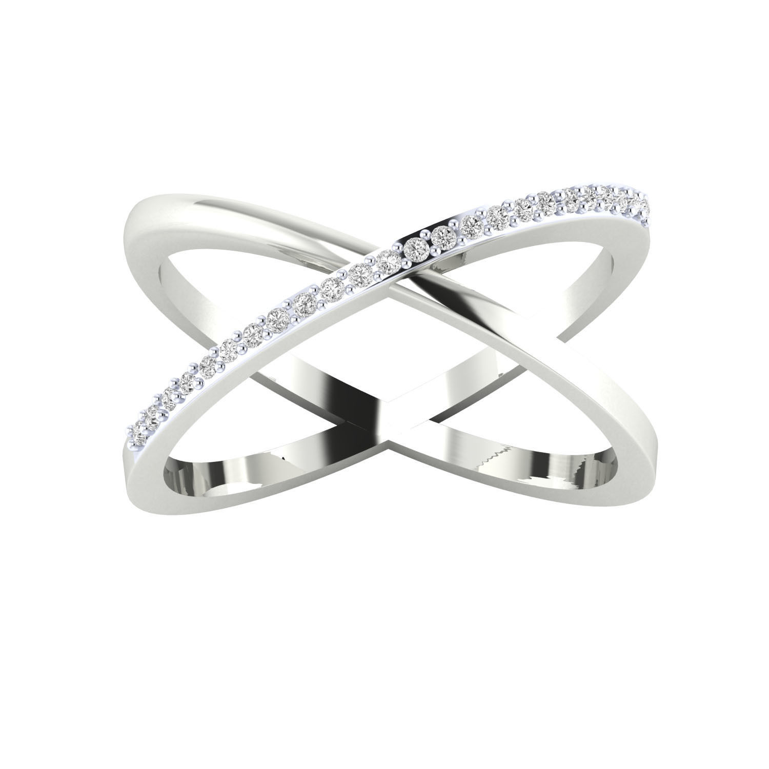 Women ring 3dm render 3D print model 3D print model_6