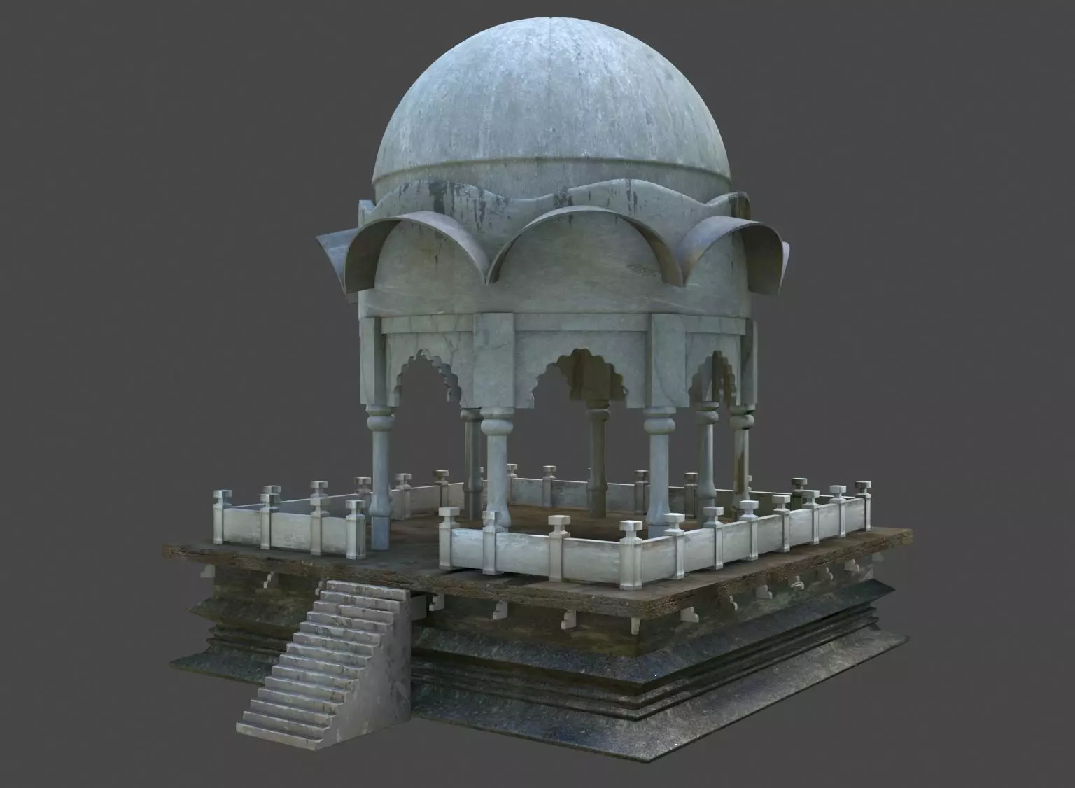 Ancient temple Free 3D model
