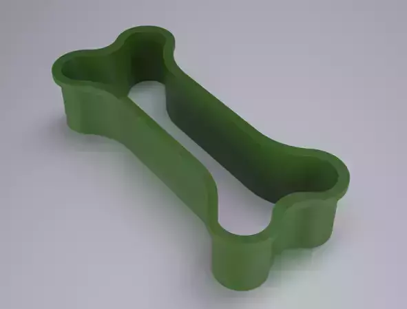 Bone cookie cutter