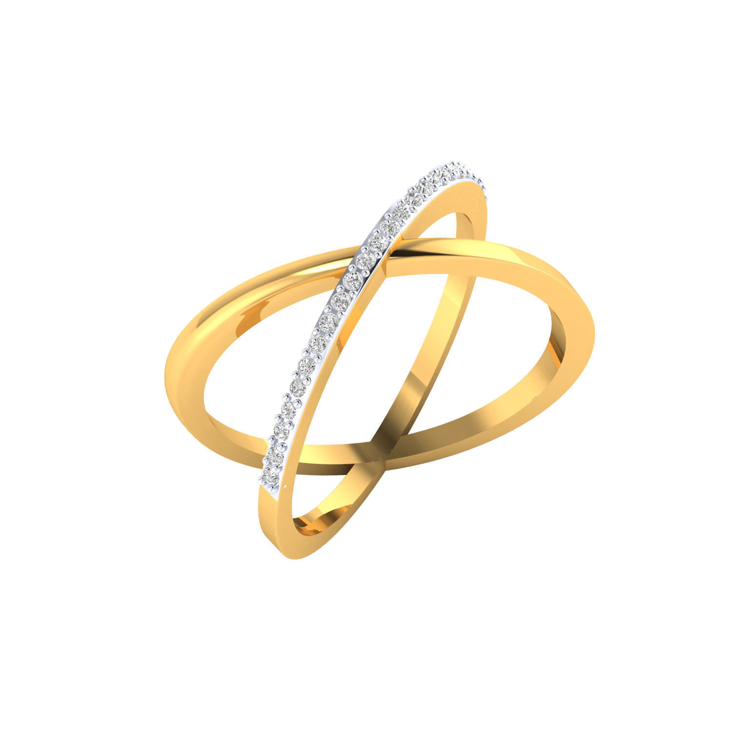 Women ring 3dm render 3D print model 3D print model_8
