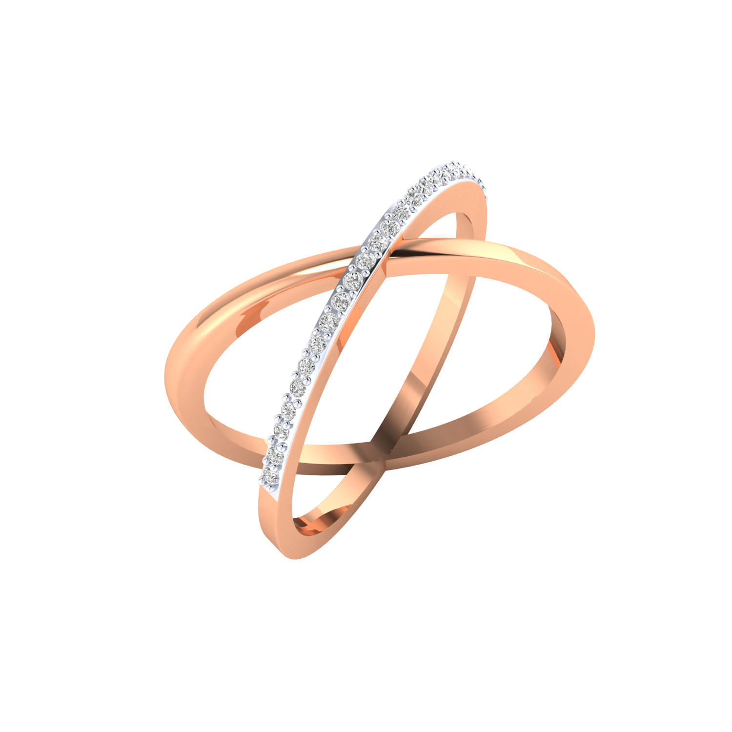 Women ring 3dm render 3D print model 3D print model_1
