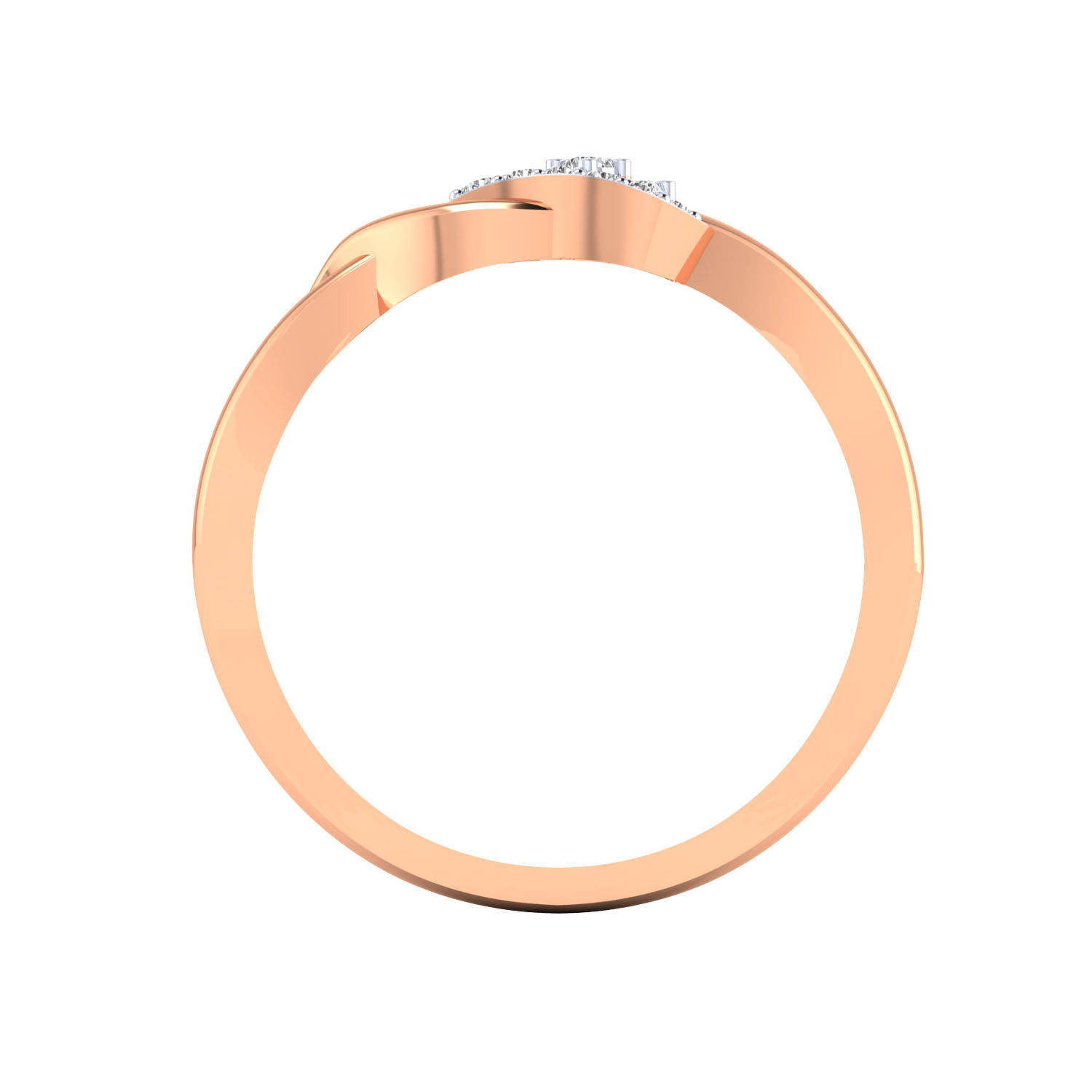 Women ring 3dm render 3D print model 3D print model_3