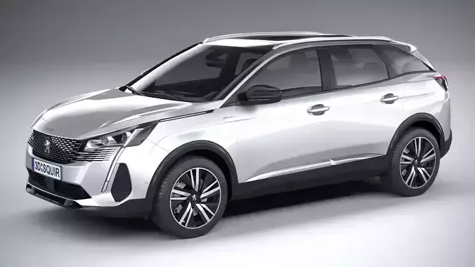 Peugeot 3008 2021 3D model