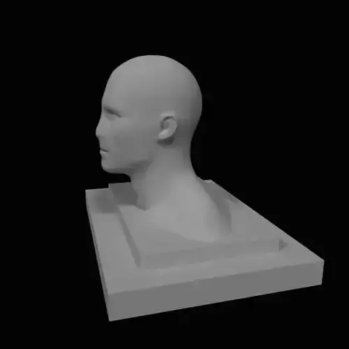 Voldemort Statue harry potter 3D print model