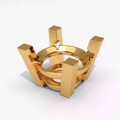 A package of solitaire ring heads engagement 4 prong printable