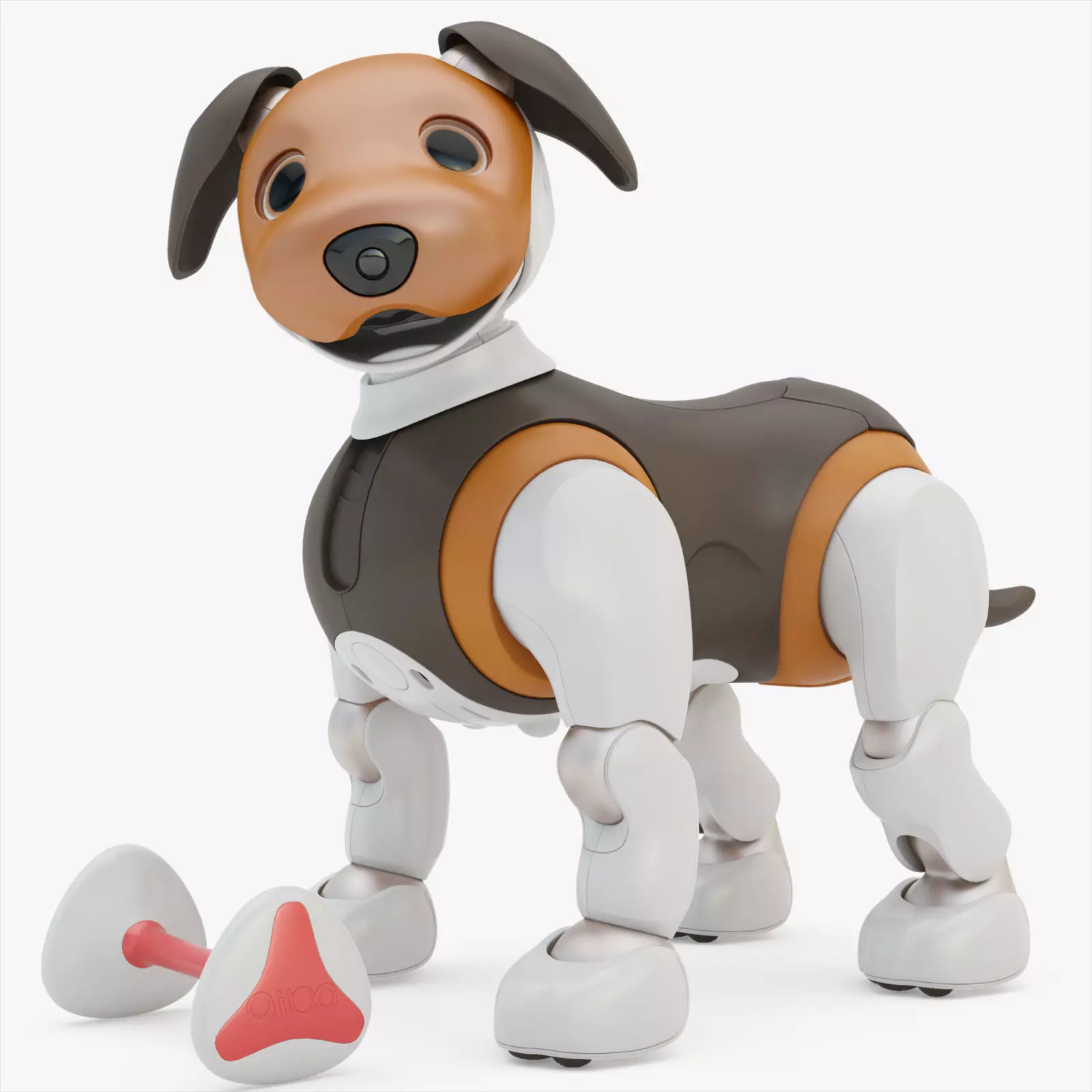 Aibo Choco Edition Rigging Low-poly 3D model
