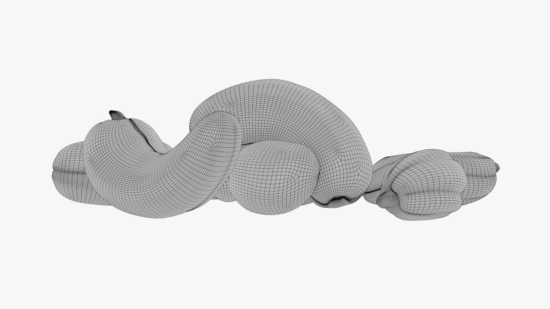 Nuts cashew  3D model_6